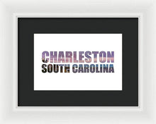 Load image into Gallery viewer, The Battery Letters - Framed Print
