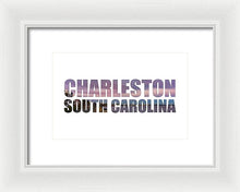Load image into Gallery viewer, The Battery Letters - Framed Print