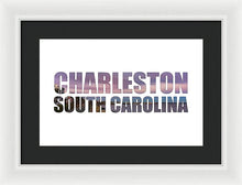 Load image into Gallery viewer, The Battery Letters - Framed Print