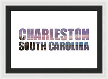 Load image into Gallery viewer, The Battery Letters - Framed Print