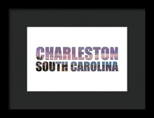 Load image into Gallery viewer, The Battery Letters - Framed Print