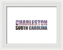 Load image into Gallery viewer, The Battery Letters - Framed Print