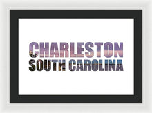 Load image into Gallery viewer, The Battery Letters - Framed Print